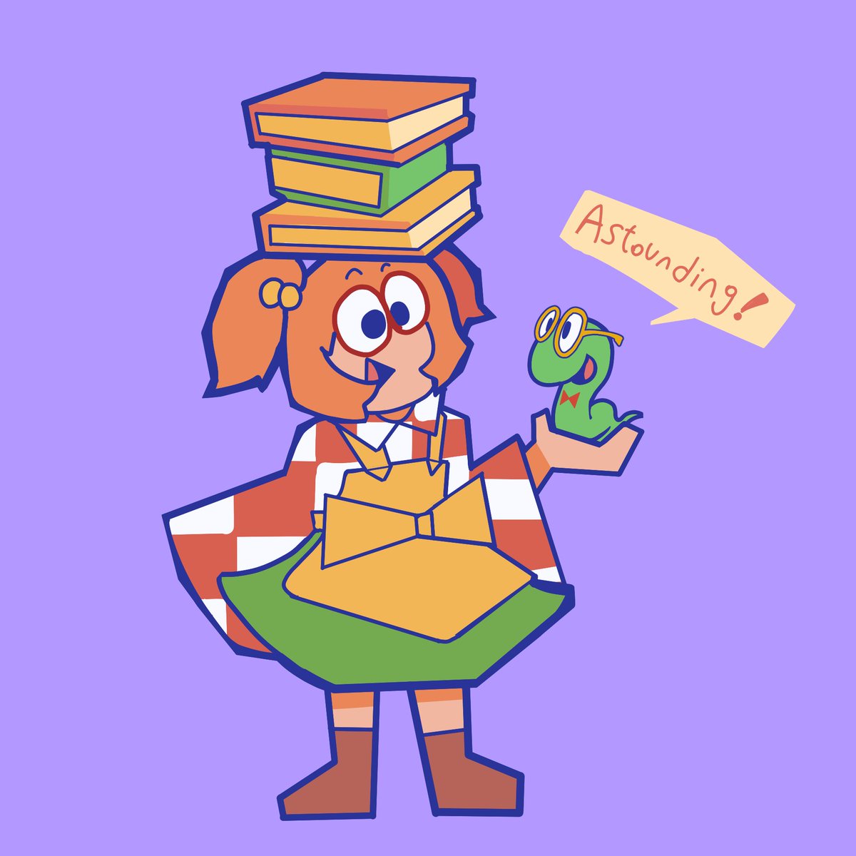 Ghosty_Mega's tweet image. bookworm