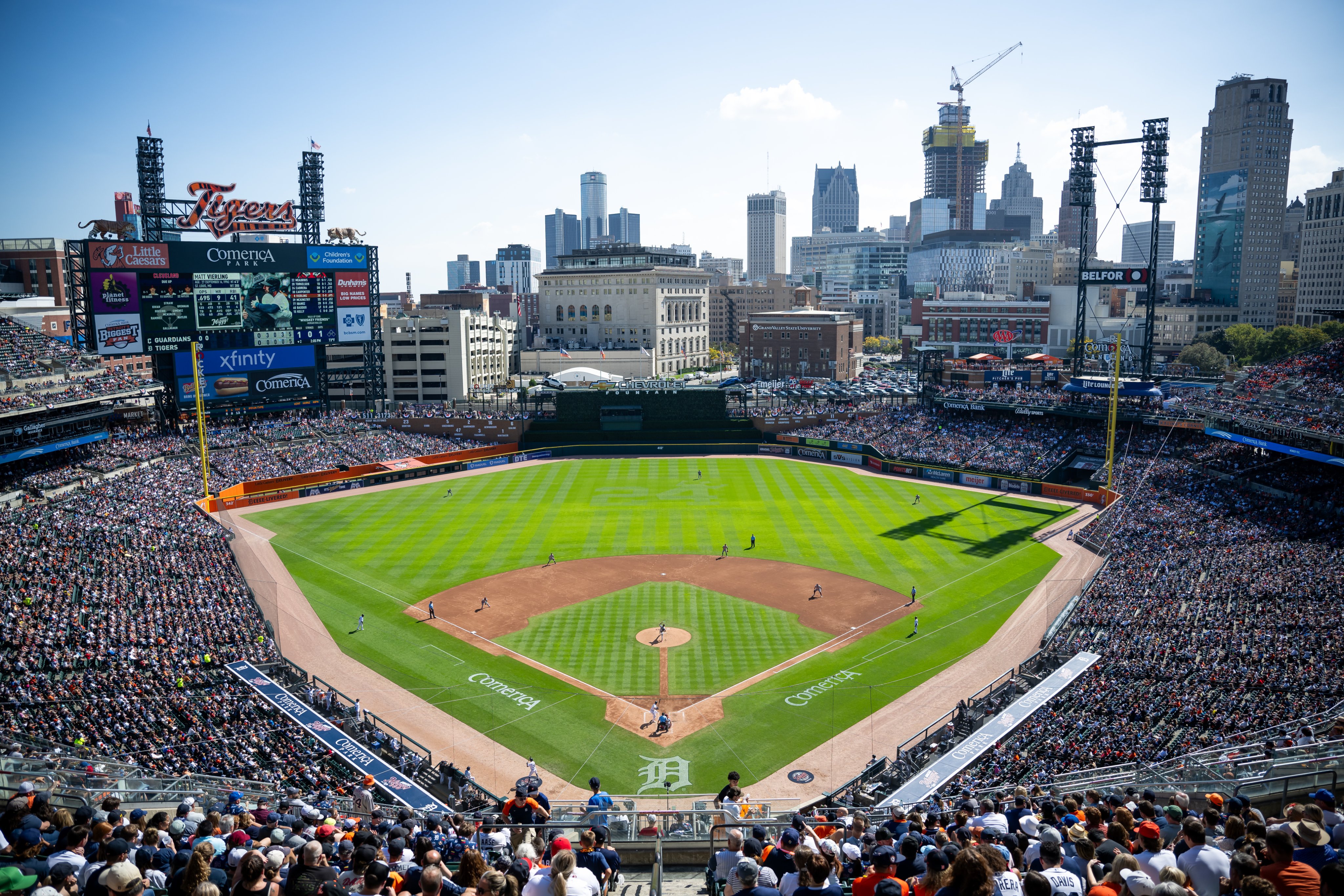 Comerica Park in Detroit, MI - Home of the Detroit Tigers