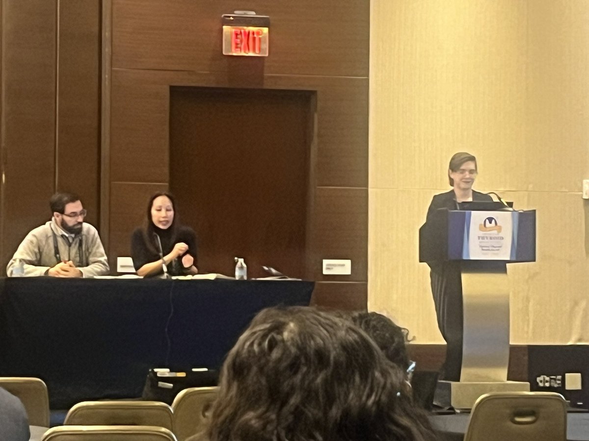 Lilah Morris-Wiseman, MD (@lilahfran) on Twitter photo Engaging presentation by <a href="/hopkinssurgery/">Hopkins Surgery</a> resident #DrJennineWeller on genetic testing and counseling (or lack thereof) in #MedullaryThyroidCancer #CORESlab #ATA2023 #Thyroid2023 <a href="/AmThyroidAssn/">American Thyroid Association</a> <a href="/AartiMathur7/">Aarti Mathur MD</a> <a href="/EGrubbsMD/">Elizabeth Grubbs, MD</a> <a href="/tatianafed91/">Tatiana Fedorova</a> Engaging presentation by <a href="/hopkinssurgery/">Hopkins Surgery</a> resident #DrJennineWeller on genetic testing and counseling (or lack thereof) in #MedullaryThyroidCancer #CORESlab #ATA2023 #Thyroid2023 <a href="/AmThyroidAssn/">American Thyroid Association</a> <a href="/AartiMathur7/">Aarti Mathur MD</a> <a href="/EGrubbsMD/">Elizabeth Grubbs, MD</a> <a href="/tatianafed91/">Tatiana Fedorova</a>