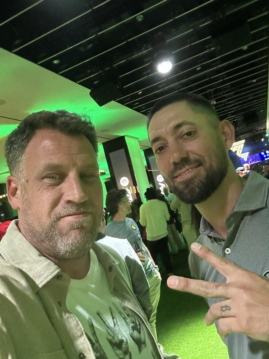 Great meeting <a href="/clint_dempsey/">Clint Dempsey</a> 
<a href="/EASPORTSFC/">EA SPORTS FC</a> event. 
#CaptainAmerica #footballlife #NYC #eassports #EASPORTSFC24