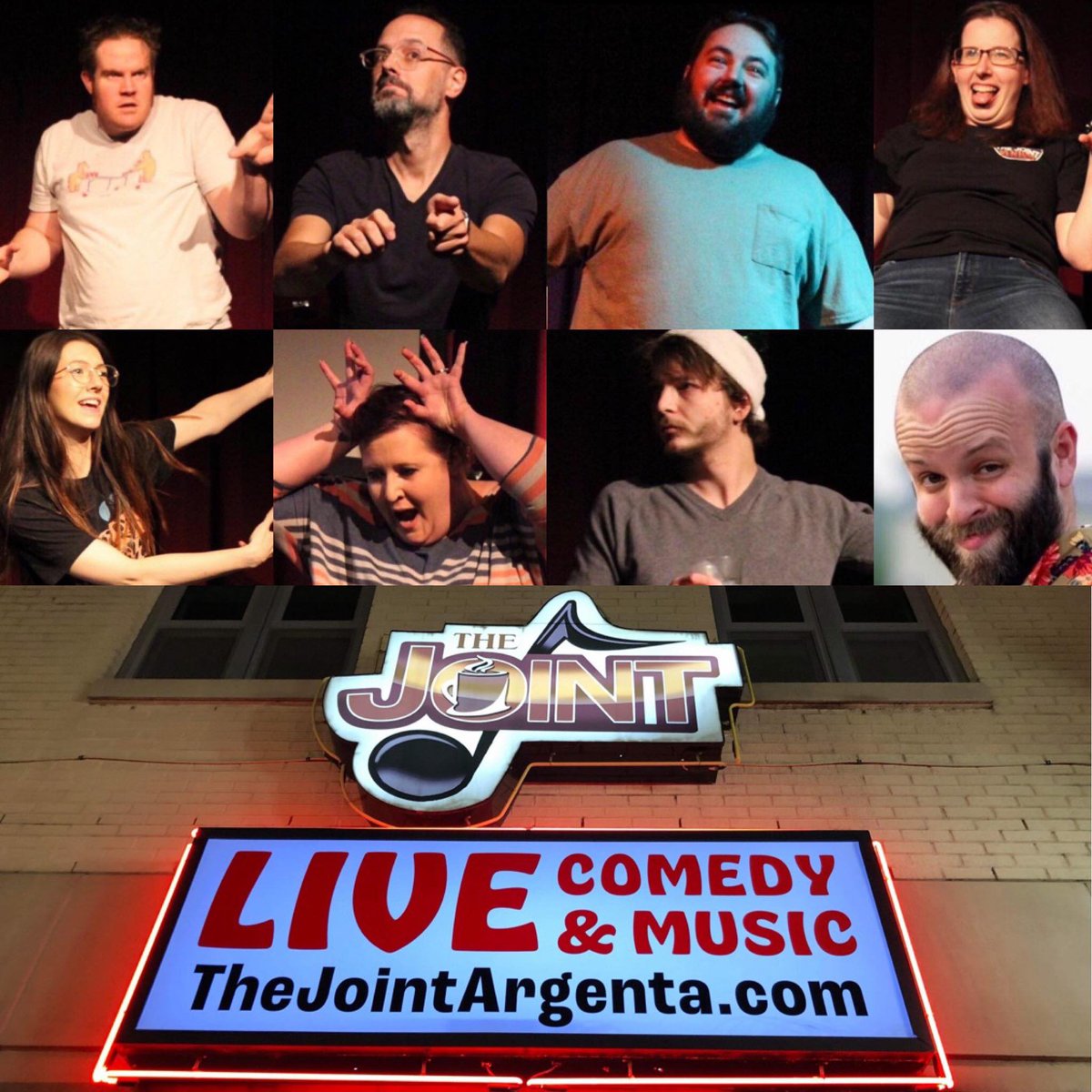 Get out of the house &amp; enjoy a Saturday Night Improv Comedy Show featuring The Joint Venture! Fans of "Whose Line Is It Anyway?" or Second City will Love this show! It's $20 for Entry.

Doors Open at 7pm with an 8pm Showtime. 
 
For Additional Info:
thejointargenta.com/events/improv-…