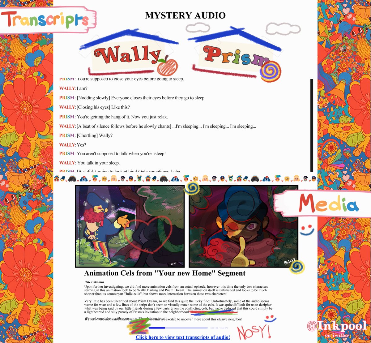 InkPool's tweet image. Introducing Prism Dream! ⛅️✨

Having trouble falling asleep? Need calming after a nightmare? Or perhaps you need some insight on something astronomy related! Well, I have just the neighbor for you! 💖🌤️🌈

#WelcomeHomeOC #WelcomeHome