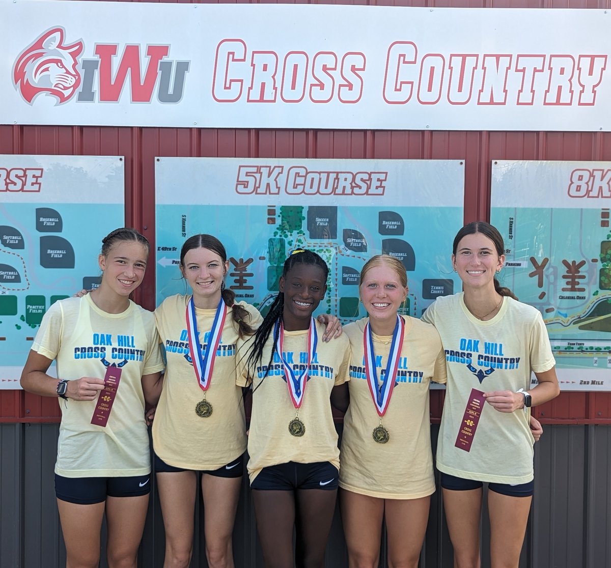 OHXC_OHTF's tweet photo. ๐จRUNNER UP๐จ
OHXC Lady Eagles finished 2nd at Saturday's Central Indiana Conference Championship!
16th straight season the Lady Eagles have finished 1st or 2nd at the Conference Meet.
Five All Conference Lady Eagle Selections.
#BeUncommon
#HowCloseRU https://t.co/EkdJRf8Esc