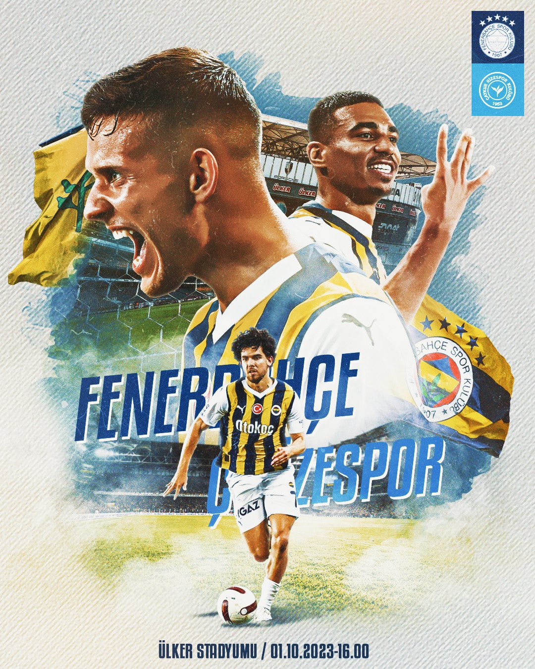 Rizespor Fenerbahçe maç afişi