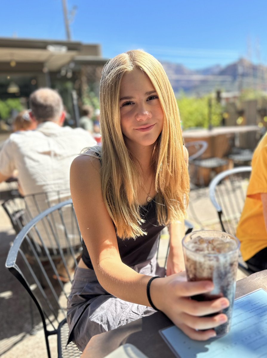 Holly’s first day living in Sedona. So happy to have her join me. Love her courage and sense of adventure. Proud of her. Great kid!