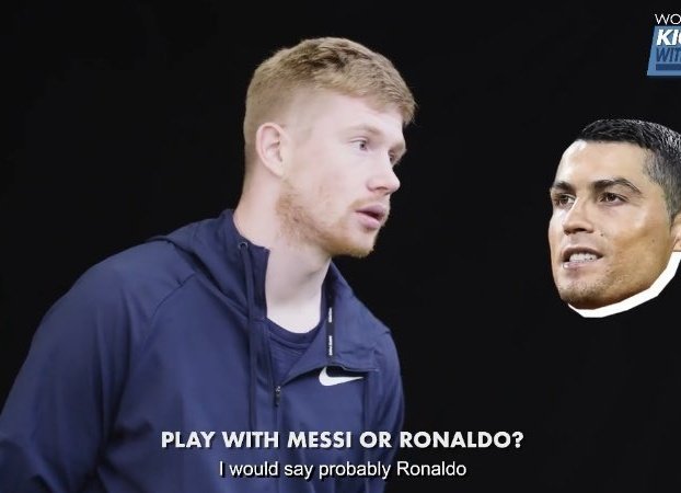 He's been Ronaldo hive since day 1. Bro don't rate Messi at all 😭