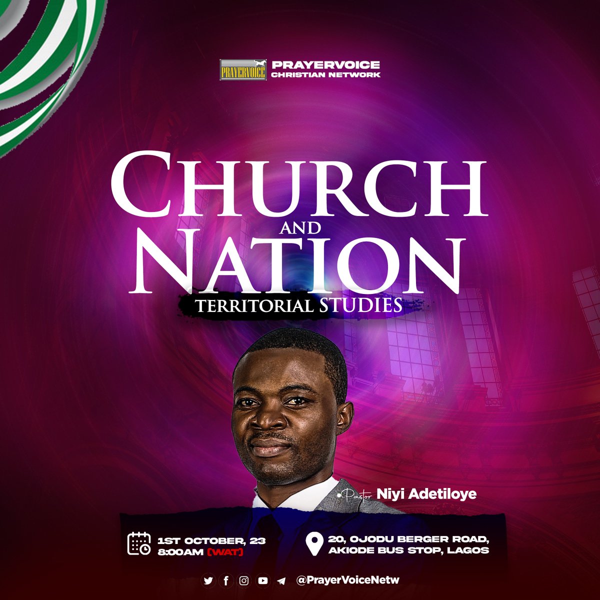 WeAreTDCI's tweet photo. #ChurchAndNation Join us for tomorrow's #IndependenceDayService as we fellowship together, thanking the Lord for another year. https://t.co/FQzZKBtCzS