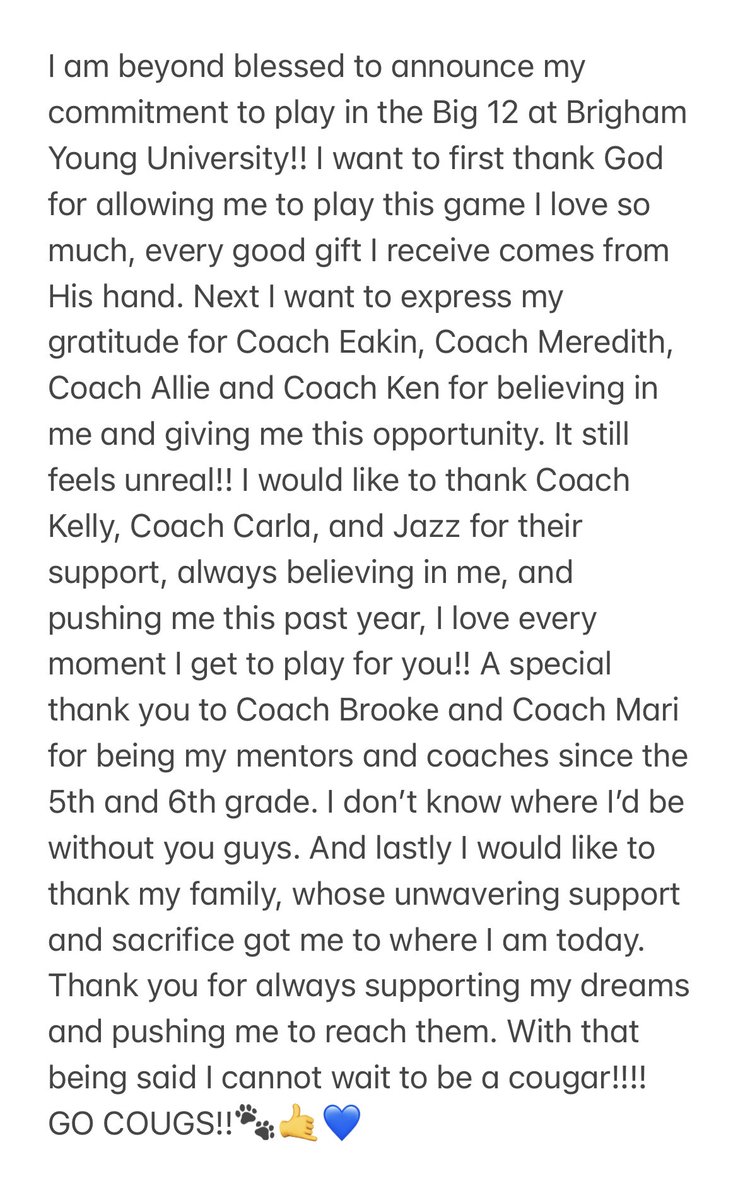 fabela_kaiya's tweet image. Always been h💙me….COMMITTED!!!!
@byusoftball @alliejo27 @byuROC @Keller_Softball @KISDAthletics @Gosset41 @Jazz16u @jazzvesely @ImpactGoldOrg
