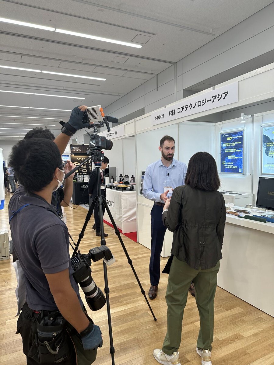 CoreTechnologie's tweet image. Your passion for #additivemanufacturing and modern technologies made this event an unforgettable experience! 💡

Experience top-quality CMF with #4D_Additive's advanced texture design and PolyJet's realistic modeling.