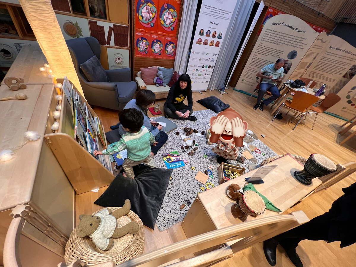 We play festival- the dream team 🎉- we need to make these play cafe spaces permanent places across neighbourhoods! Free, accessible and equitable play cafe spaces for families.