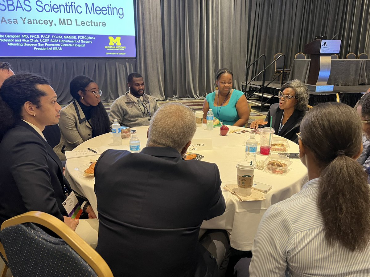 Society of Black Academic Surgeons tweet media