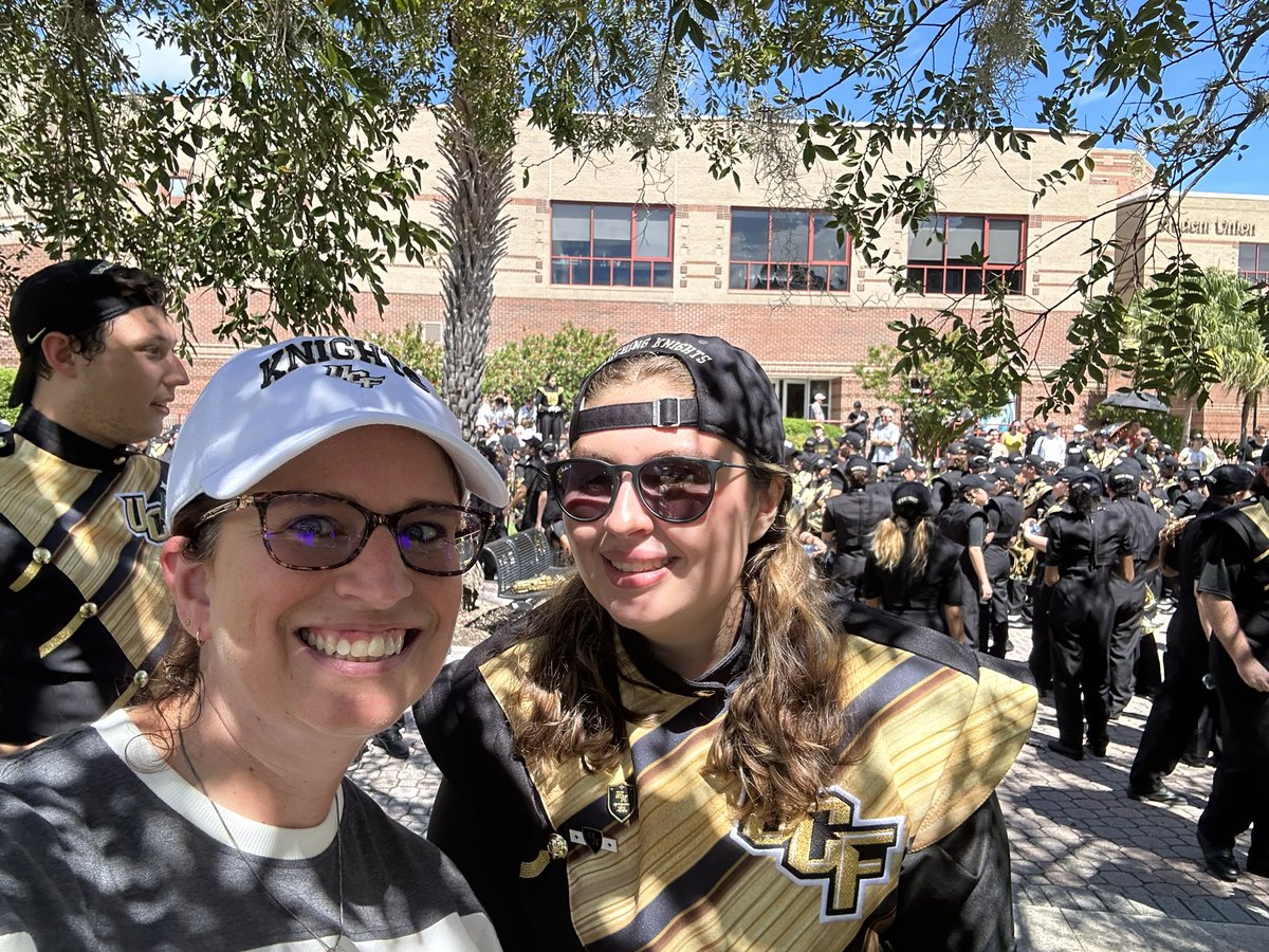 Having a great time at #UCF