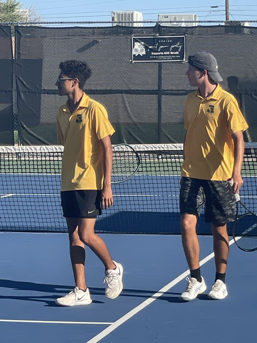 AHS_EagleTennis's tweet photo. Great day at the Eagle Tennis Courts. Varsity defeated Lubbock Coronado 15-4. With the win, we secured a playoff spot. JV defeated Lubbock Coronado 19-0. Let’s go Eagles!🦅🦅 #OTOF https://t.co/72T3ThKEUc