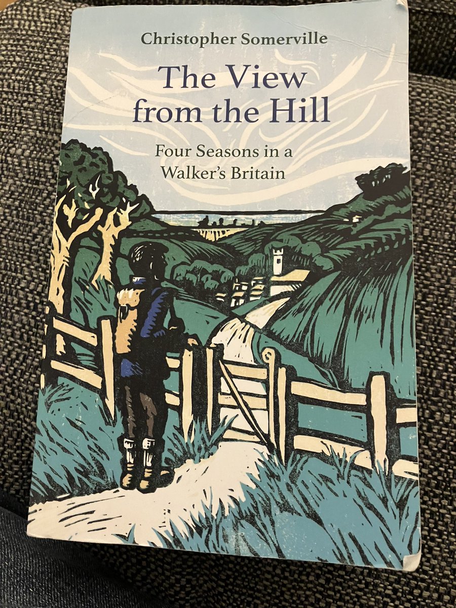 lejog52's tweet photo. @somerville_c I didn’t have to as I was reading’The View From The Hill ‘ four seasons in a walkers Britain on the plane. It was almost as if you were on holiday with me 😂 https://t.co/jn0njvKeGP
