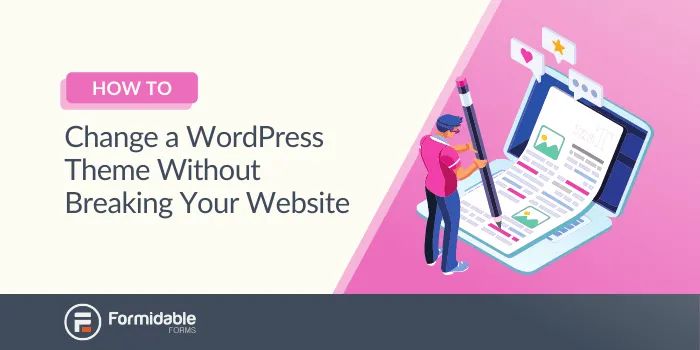What's the best way to change a #WordPress theme without breaking your website? And which themes are worth the hassle?
formidableforms.com/best-way-chang…

<a href="/AstraWP/">Astra WordPress Theme</a> <a href="/StudioPress/">StudioPress</a> <a href="/ElegantThemes/">Elegant Themes</a> <a href="/jupiterxwp/">Jupiter X</a> <a href="/themify/">Themify</a> <a href="/themeisle/">Themeisle</a> <a href="/oceanwordpress/">OceanWP</a>