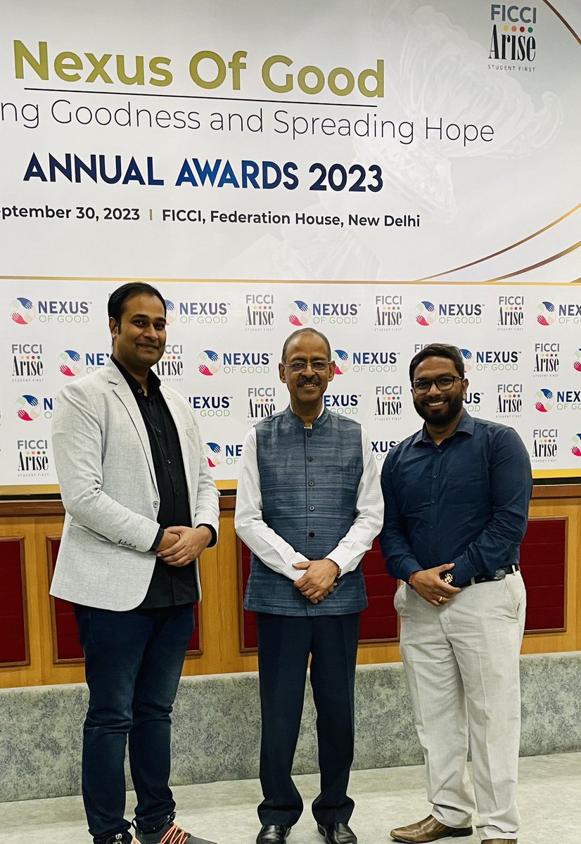 With Respected Mr. Anil Swarup Sir (Ret IAS, Former Coal Secretory) During an event of ‘Nexus of Good’. <a href="/swarup58/">.</a>