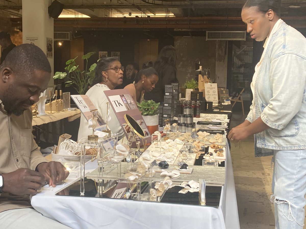 DandDindigo's tweet photo. A great time mingling down at the Black Culture Market, enjoying a fantastic spread of stalls &amp; promoting Descendants &amp; Destiny https://t.co/XQS1sbEx0n