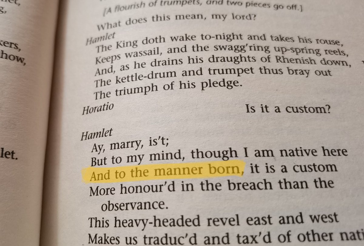 ShirinSadikot's tweet image. "To the manor born a rat,
To the manor born a flea..."

Love it when my loves collide.

#Hamlet #Shakespeare #EverythingEverything #NoReptiles