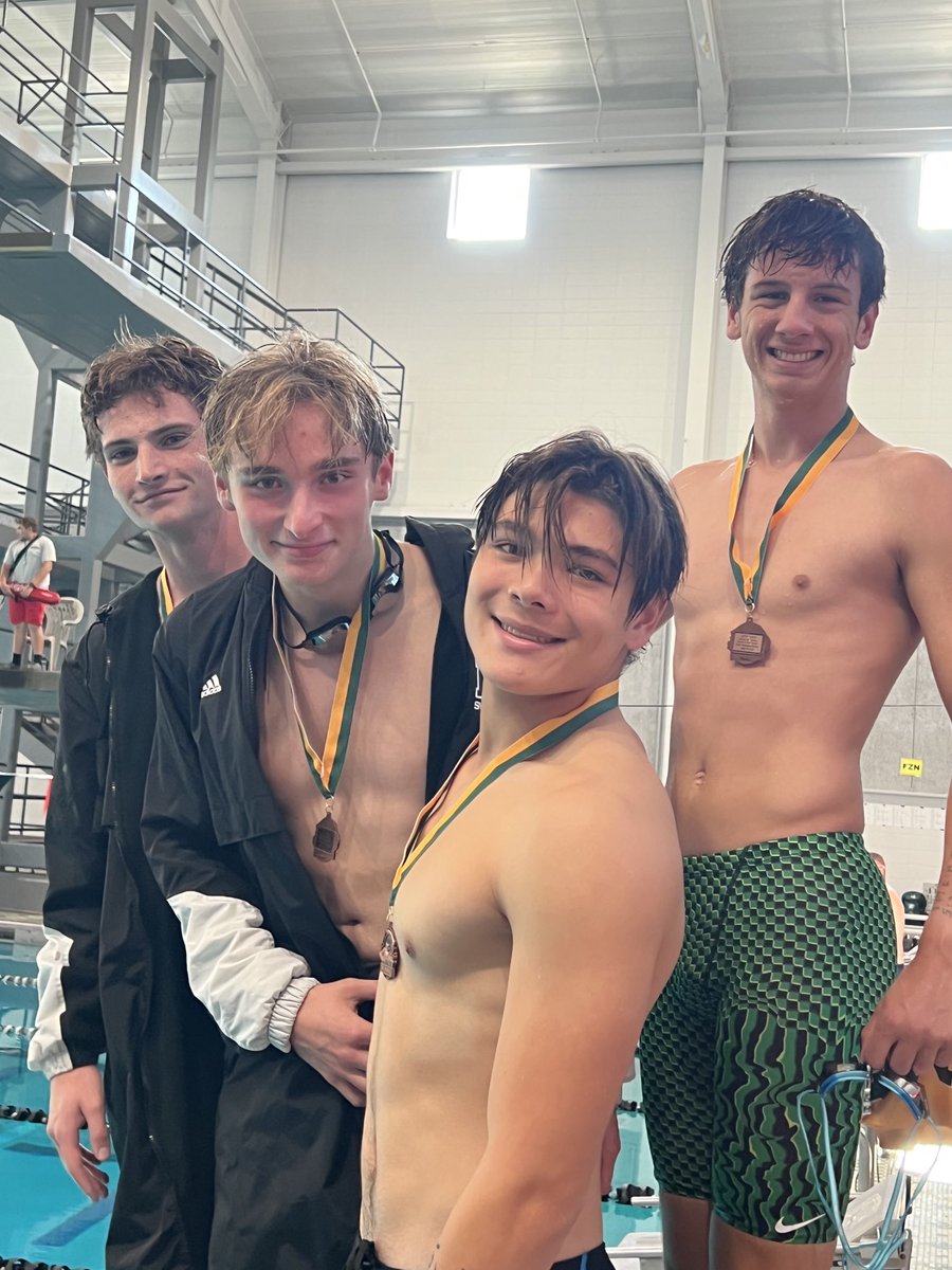 FZN_Swimming's tweet photo. These SwimCats dropped time and finished in third earning bronze! Congratulations to Wright,VanWave, Preiser,& Hinkle!!
#HeadedInTheRightDirection https://t.co/mfi8NFsFxS