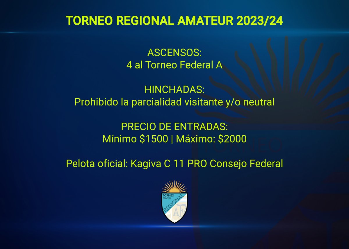 #RegionalAmateur 

#TorneoRegional 2023/24