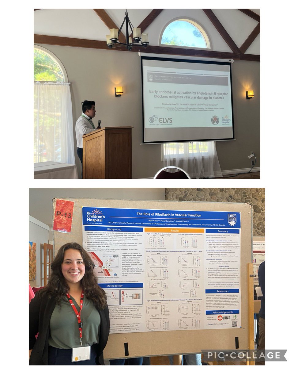 Angela Devlin (@angelamdevlin) on Twitter photo Great presentations by <a href="/TaylorRicci21/">Taylor Ricci</a> and <a href="/CMBYUEN/">Christopher Yuen</a> at #CLVS2023! Wonderful meeting <a href="/CLVS2023/">Canadian Lipid & Vascular Summit 2023</a> !! Thank you <a href="/KateyRayner/">Katey Rayner</a> <a href="/MireilleOuimet/">Mireille Ouimet</a> and Erin Mulvihil
<a href="/BCCHresearch/">BC Children's Hospital Research Institute</a> @UBCPediatrics Great presentations by <a href="/TaylorRicci21/">Taylor Ricci</a> and <a href="/CMBYUEN/">Christopher Yuen</a> at #CLVS2023! Wonderful meeting <a href="/CLVS2023/">Canadian Lipid & Vascular Summit 2023</a> !! Thank you <a href="/KateyRayner/">Katey Rayner</a> <a href="/MireilleOuimet/">Mireille Ouimet</a> and Erin Mulvihil
<a href="/BCCHresearch/">BC Children's Hospital Research Institute</a> @UBCPediatrics
