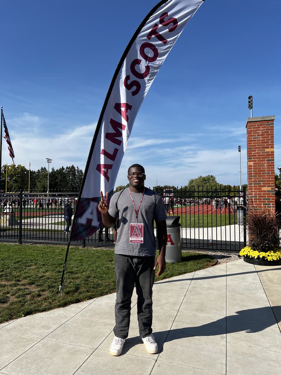 Jaylin Bowden- McClaire (@mcclaire_jaylin) on Twitter photo Had a blast today at <a href="/almacollege/">Alma College</a>. The atmosphere was incredible. Thanks so much to the Scots for allowing me to experience their home presence. Had a blast today at <a href="/almacollege/">Alma College</a>. The atmosphere was incredible. Thanks so much to the Scots for allowing me to experience their home presence.