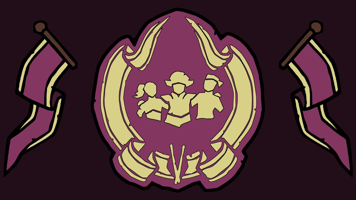Here's a little <a href="/SeaOfThieves/">Sea of Thieves</a> #CommunityWeekend emblem! Remember to stay #BeMorePirate on this special weekend!