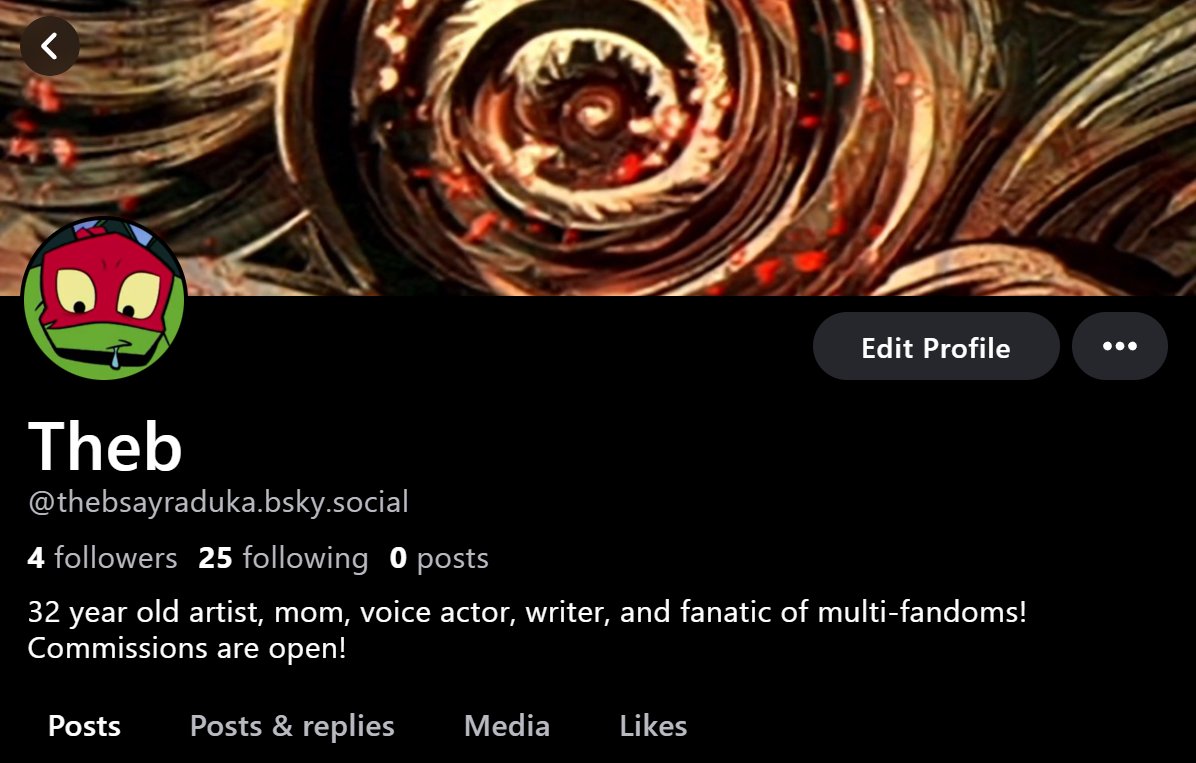 ThebSayraduka's tweet image. WHELP it happened lovelies, I got a BSky just in case. If you wanna start up a BSky, just drop a DM and I&apos;ll help with a code ;3

#blueskyinvite #blueskycode