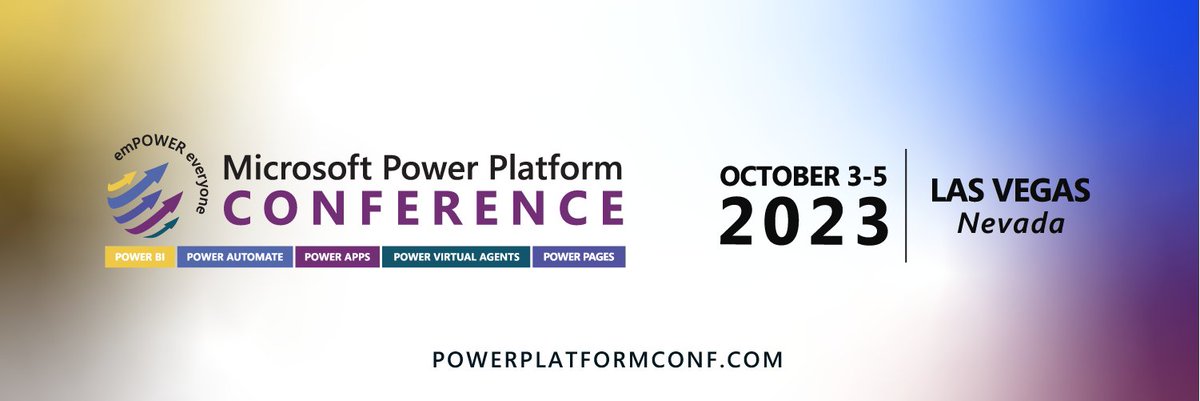 The 2nd annual #MPPC23 is right around the corner! It's time to bring together an amazingly creative, diverse, & international community. Don't miss out on this incredible opportunity to connect, create, & celebrate! - October 3-5 in Las Vegas powerplatformconf.com