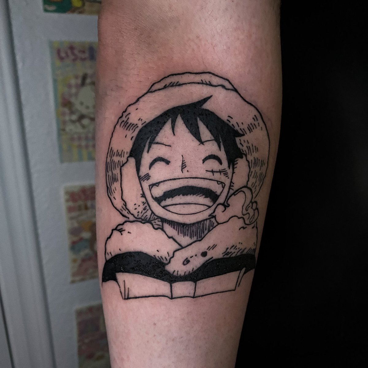 arumatattoo's tweet photo. luffy de hoy ❄️👒 https://t.co/mDNVGnURlK