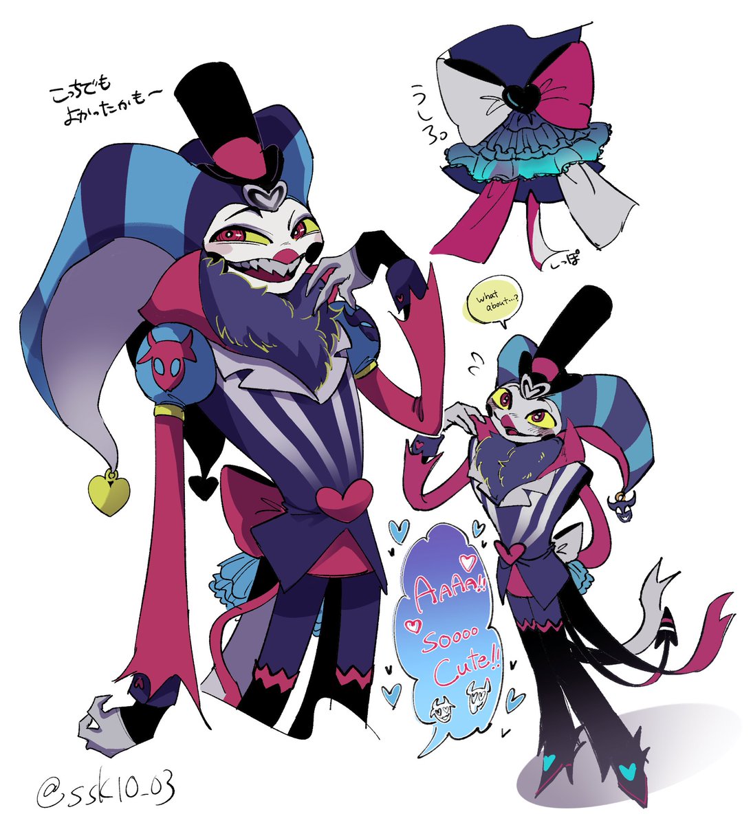 オマケ2枚✌️😁 #Fizzarolli #Fizzarozzie #HelluvaBoss