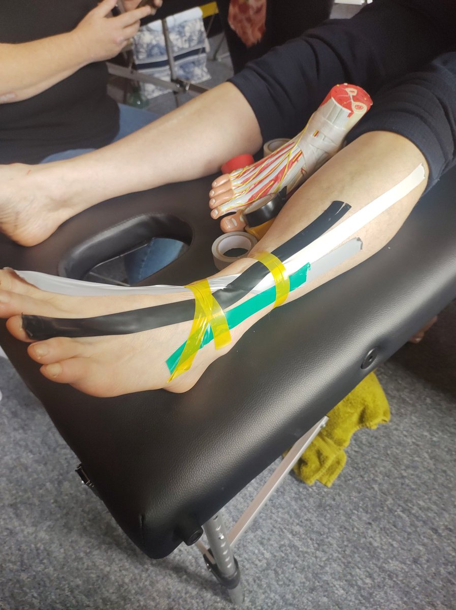 Learning all about muscles, tendons and nerves in the foot. Orthopedic reflexology <a href="/reflexacademy/">Hagar Basis</a>  #reflexology #wiltshire