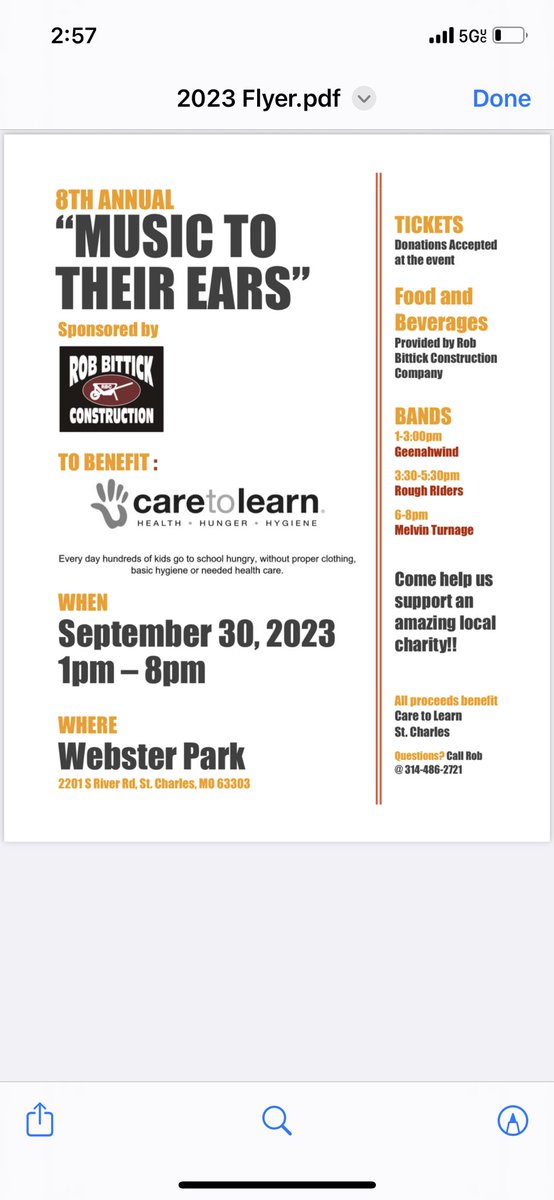 drsefrit's tweet photo. Thank you to  Rob Bittick Construction for their continual support of @CaretoLearnSCSD -It’s greatly appreciated and needed. #BEscsd https://t.co/oFh8BcS3Wt