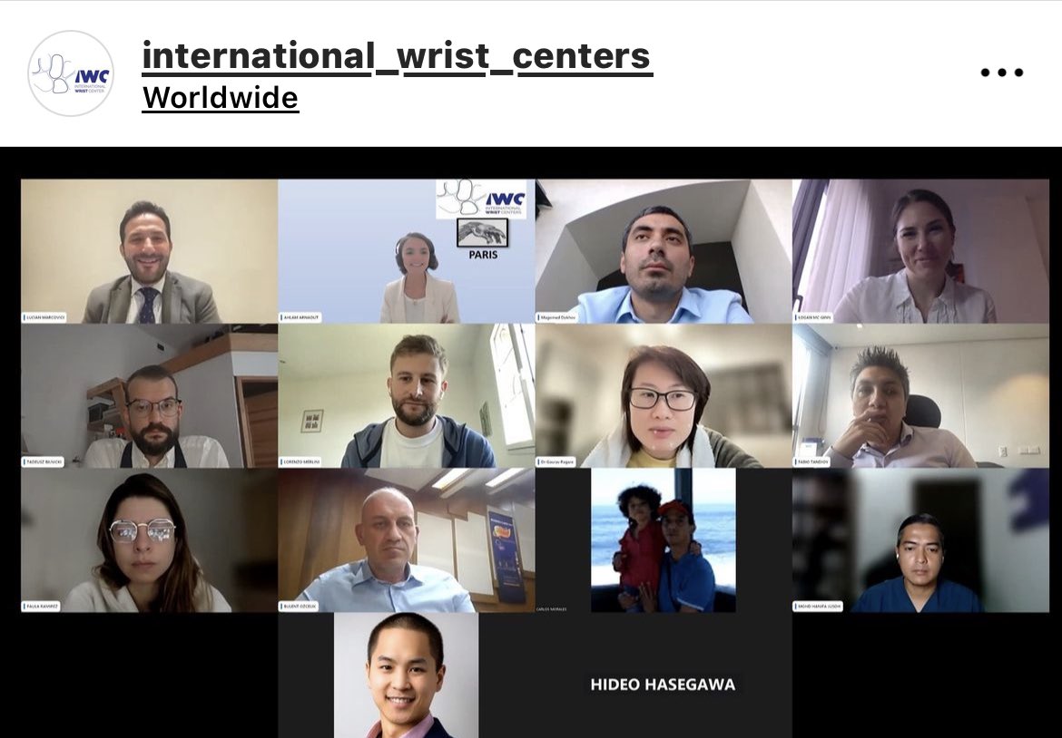 Halimatoune's tweet photo. IWC symposium -session 7. Many thanks to our panelists team for joining  the IWC monthly wrist cases discussions !
Replay available on IWC YouTube channel https://t.co/0h0siylb53
#wristsurgery #elearning #wristwebinar @LucianMarcovici @IrcadIwc @cmathoulin https://t.co/ZE9MBYCKzT