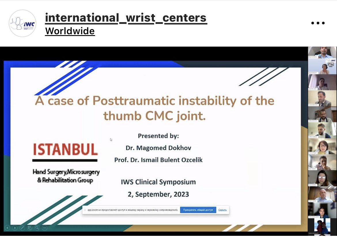 Halimatoune's tweet photo. IWC symposium -session 7. Many thanks to our panelists team for joining  the IWC monthly wrist cases discussions !
Replay available on IWC YouTube channel https://t.co/0h0siylb53
#wristsurgery #elearning #wristwebinar @LucianMarcovici @IrcadIwc @cmathoulin https://t.co/ZE9MBYCKzT