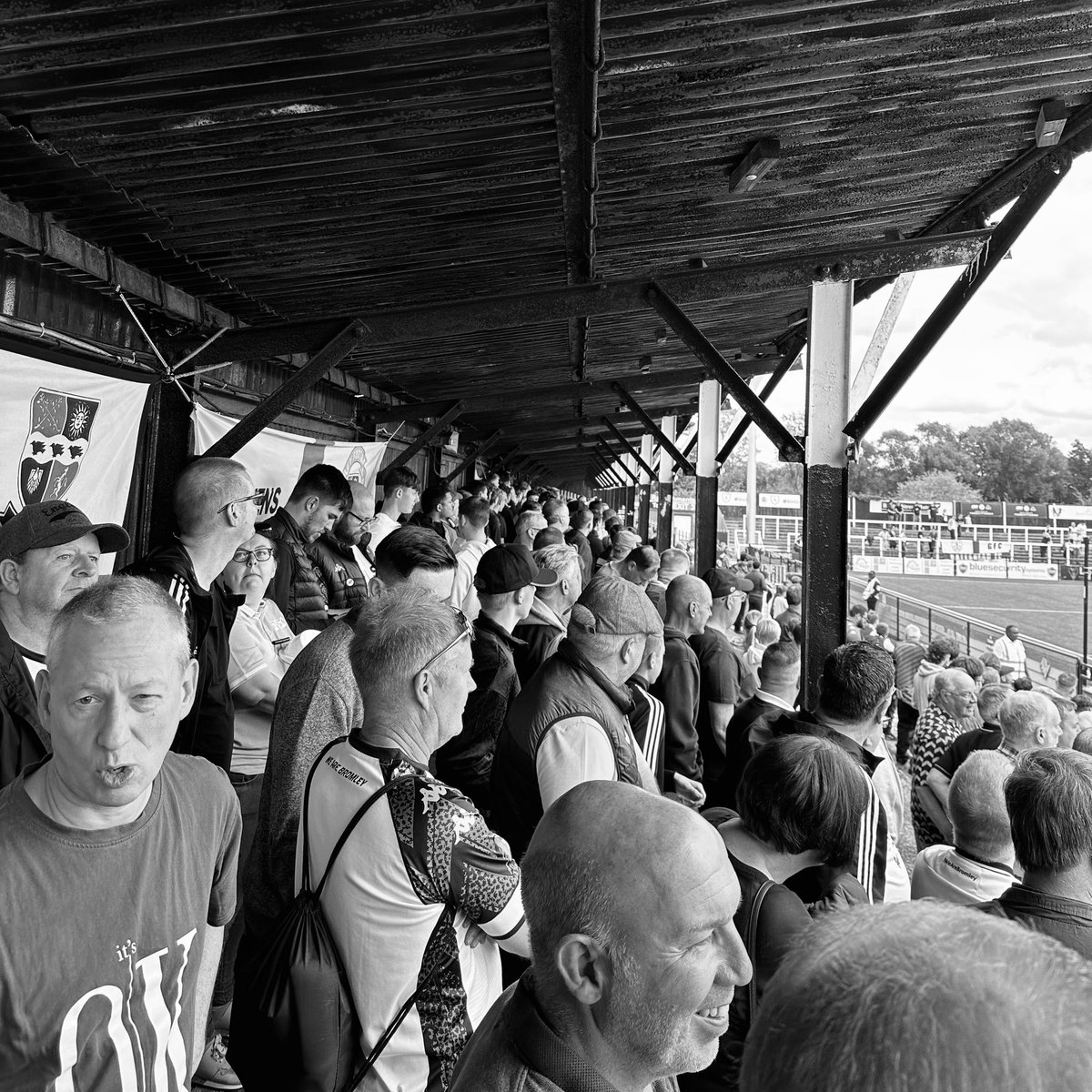 North Terrace, Hayes Lane, Bromley FC

#WeAreBromley 
#BromleyFC 
#footballculture 
#groundhopping 
#footballphotography 
#footballphotographer 
#footballphoto 
#thechickenbaltichronicles 
#shotoniphone 
#iphonephotography 
#iphoneography