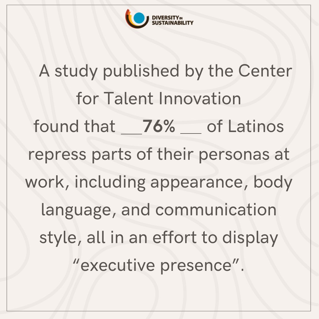 diversityinsust's tweet photo. Did you know that our upcoming report, Latinindad in Sustainability, is being published soon?

To read our final report, follow us on social media and visit our website! https://t.co/TywuoQ65Y4