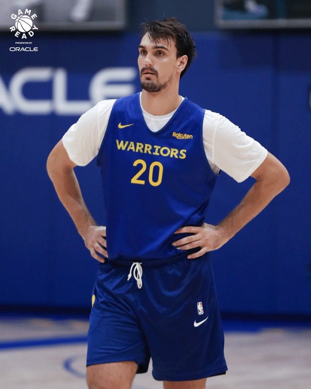 baby_face_goat's tweet photo. If draymond isn’t back until the regular season starts who should take his place in the starting lineup? https://t.co/WxdFRMVkaz