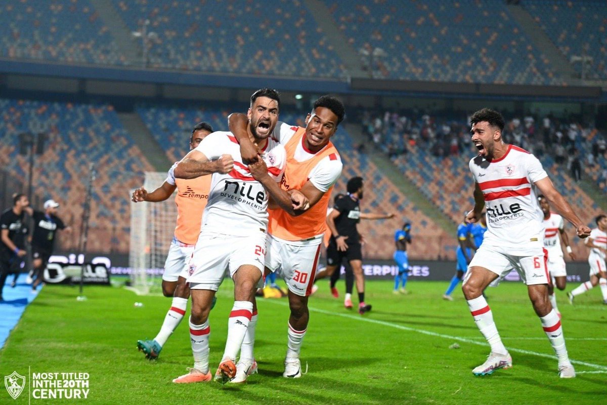 What a night! 😍🏹 #Zamalek #MostTitledIn20C