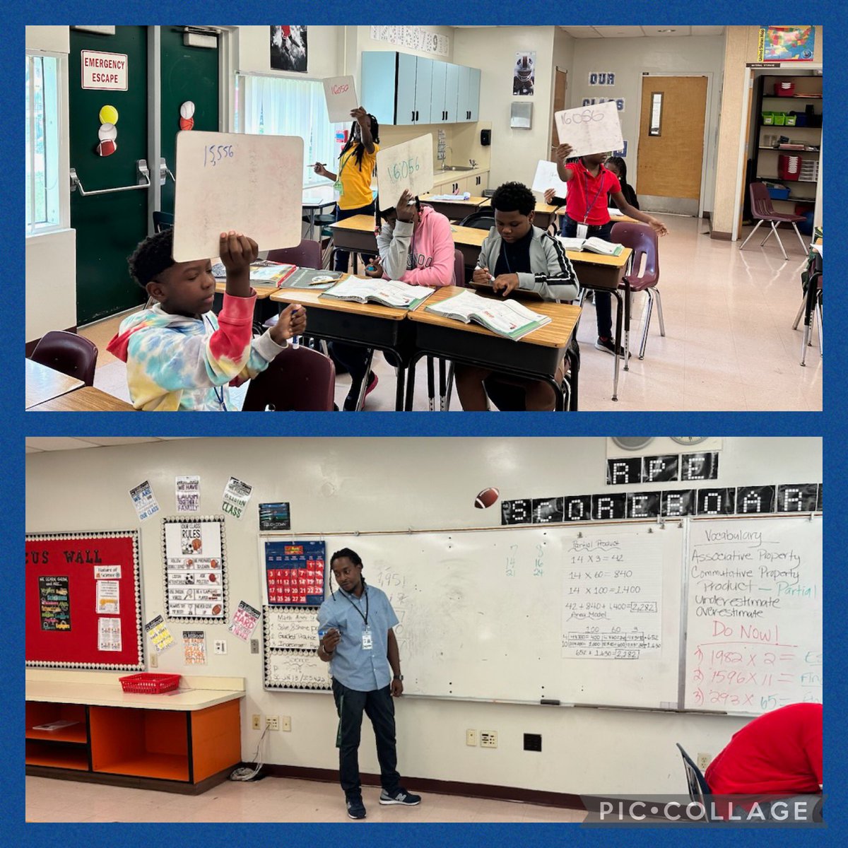 Teacher Spotlight 🗣️ Mr. Candy is a 2nd year instructional leader teaching 5th Grade Math & Science. Caught him in action this week using TLAC strategies, Show Me and followed up with Checking for Understanding. Great things are happening here. @RPE_AP @rumble_marie @BcpsCentral_