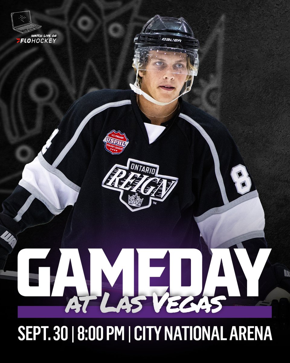 ontariojrreign's tweet photo. You know what they say "Always bet on black". ๐ฐ ๐ฅ Join us for an unforgettable game and catch all the action live on FloHockey TV! ๐๐ค๐ #HockeyNight #IEPride #USPHL https://t.co/TBOr1HI2hn