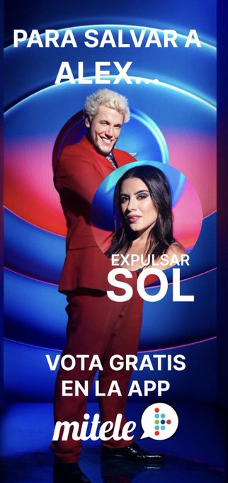 Descarga la App MITELE https://t.co/cBXvouyBsj EXPULSAR SOL Muchas gracias, ma&ntilde;ana estar&eacute; en el Debate<a href="/tag/ghvip30s"class="tags"><span>#ghvip30s</span></a><a href="/tag/ghvip1o"class="tags"><span>#ghvip1o</span></a>