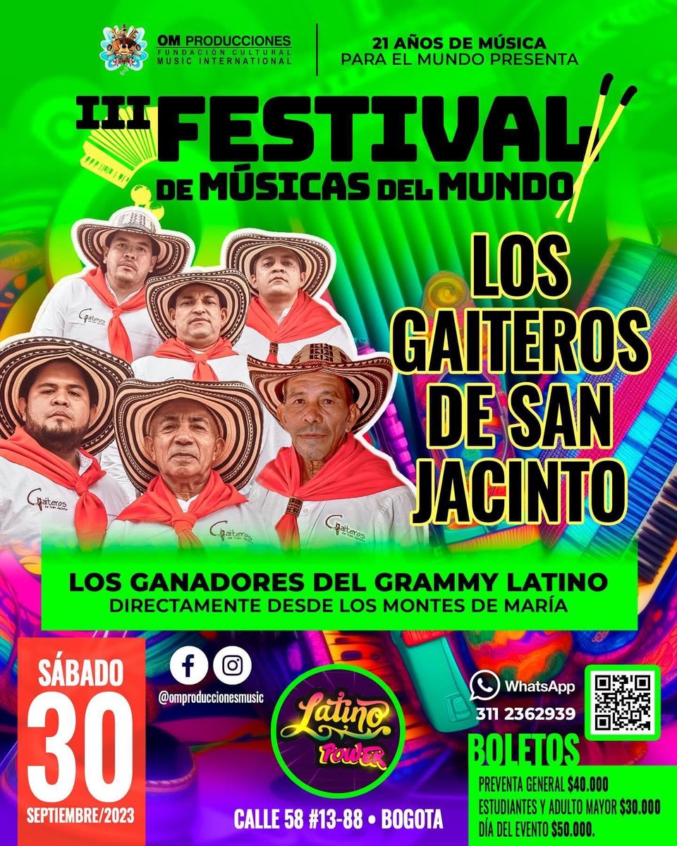 Gaiteros San Jacinto tweet media