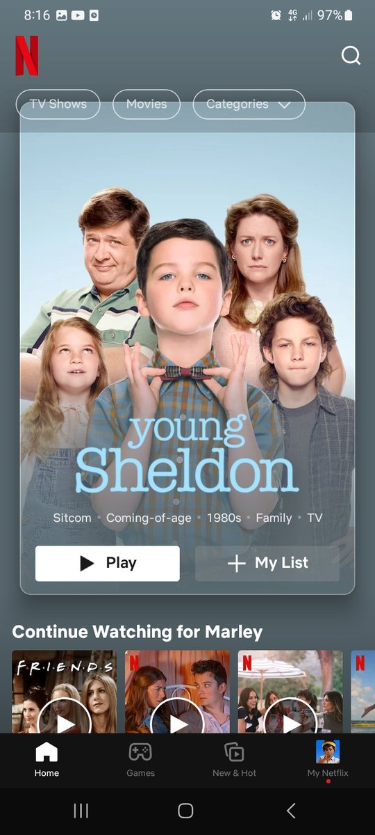 MarleyFj's tweet photo. My girls are like 'Na you gotta watch Young Sheldon'
Sa qai yaco mai ko Young Sheldon vei na Netflix!!!!!! https://t.co/HPsaax4OfE