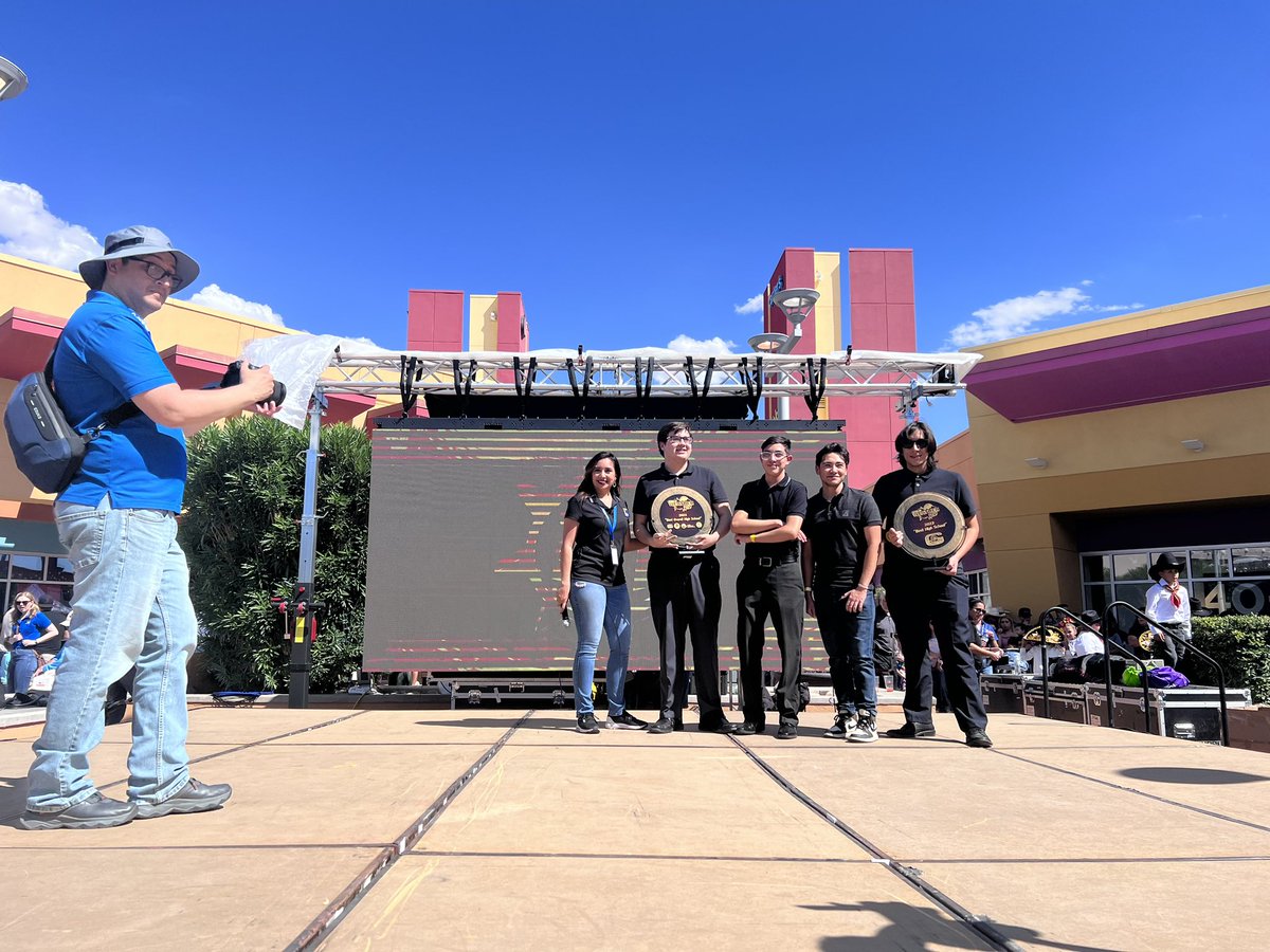 Congrats to The Force from #GISD for winning the best high school overall! They also won the best high school for the district!