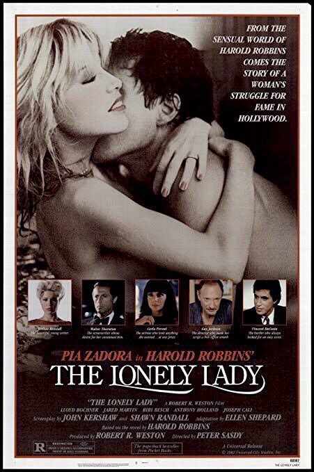 🎬MOVIE HISTORY: 40 years ago today, September 30, 1983, the movie ‘The Lonely Lady’ opened in theaters!

#PiaZadora #LloydBochner #BibiBesch #JosephCali #AnthonyHolland #JaredMartin #RayLiotta #KerryShale #SandraDickinson #GloryAnnenClibbery #LouHirsch #EdBishop #ShaneRimmer