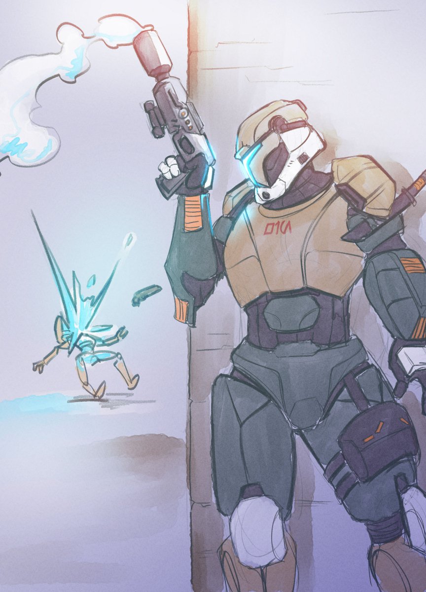 TidyWire's tweet image. Now that's more like it. #starwars #fanart #republiccommando