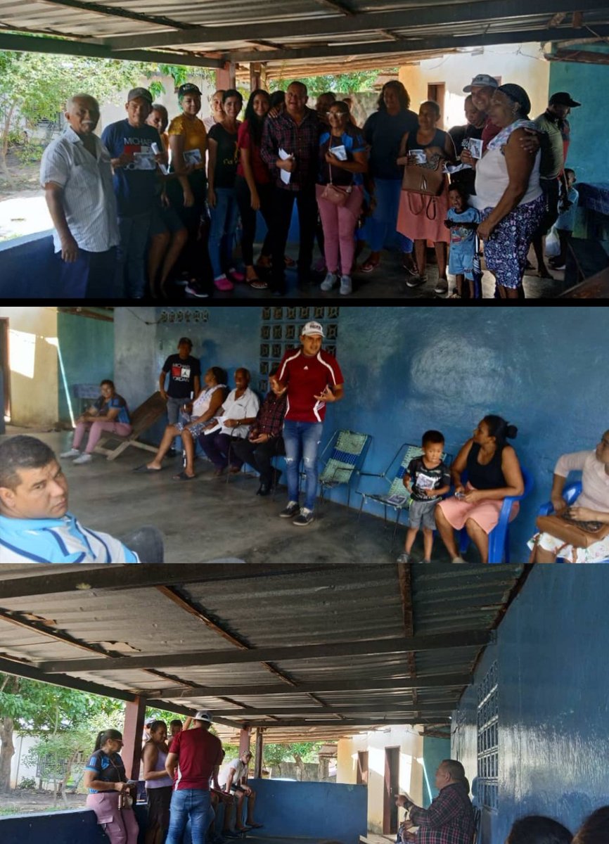 Fecha: 30-09-23 9am Visita a la Parroquia Pedro cova el Manteco; una asamblea de ciudadanos dando el respaldo a nuestro candidato Carlos Prosperi; seguimos sumando voluntades. #MovilizacionTotalAD #DemosElPrimerPaso