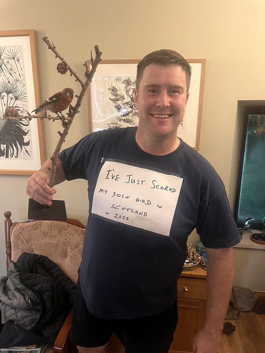 Congratulations mate on breaking the Scottish yearlist record 305 and counting 😎