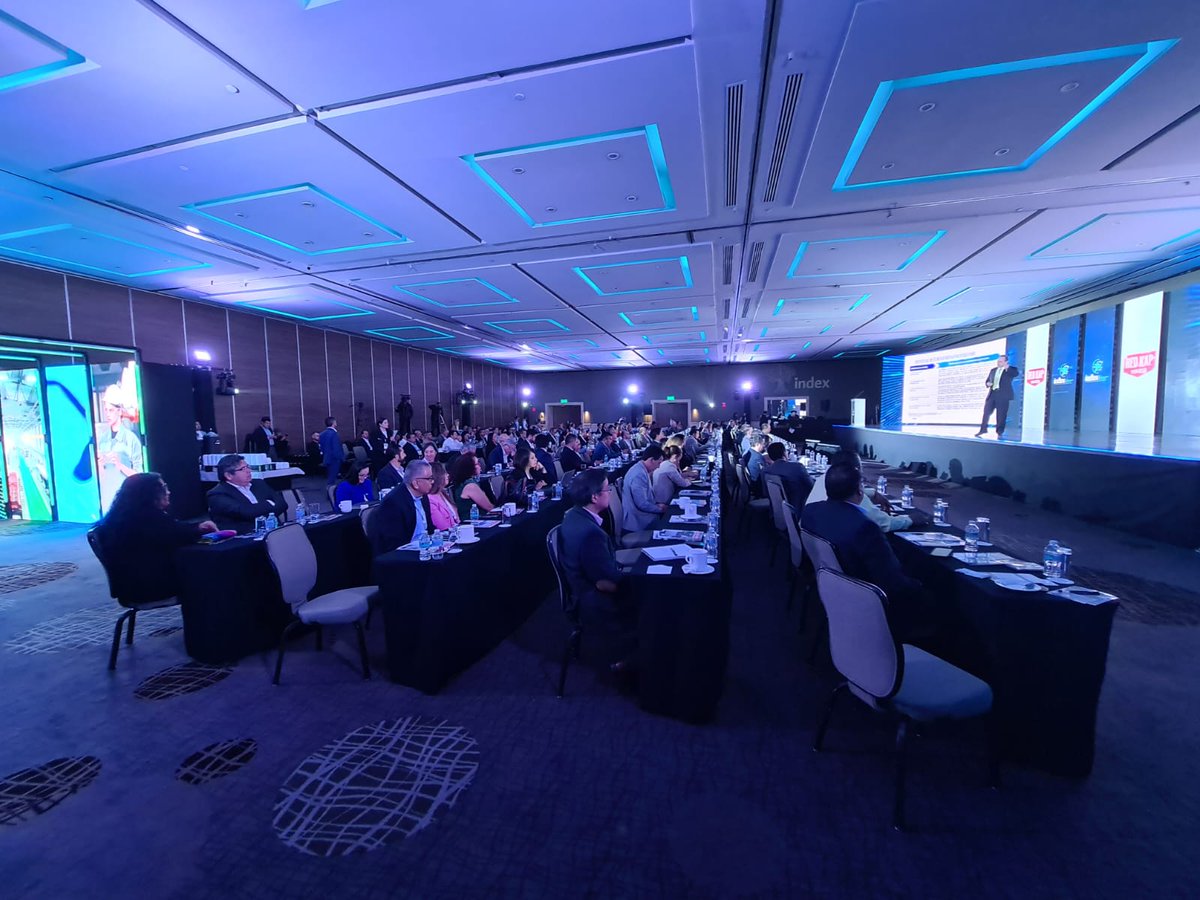APagesT's tweet photo. Convención anual de #Index industria #manufacturera de exportación sobre sus retos #ASG y modelos de negocio de #economíacircular. 18.8% del valor agregado del PIB, #GEI del 25% del total. @KPMG #asesoria #sostenibilidad #ESG y #cambioclimático https://t.co/OTubQttVXu